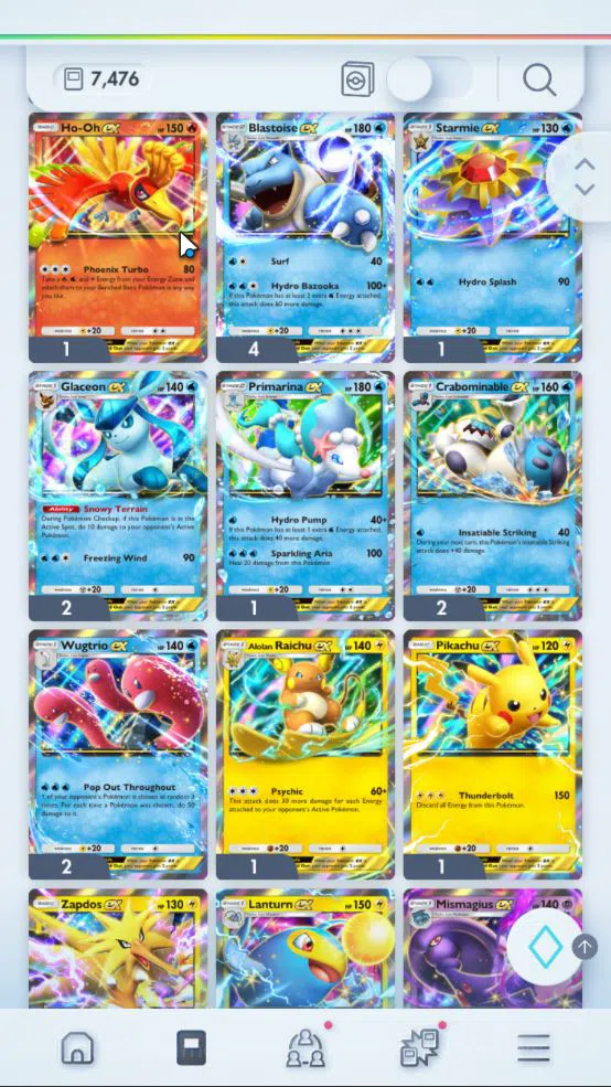 Pokémon TCG Pocket Accounts EN 7,4K Card|125 EX|2Crown (Aegislash Dupe)40Shiny image 16