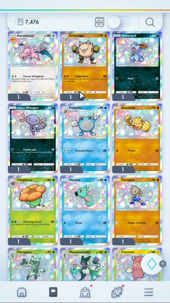 Pokémon TCG Pocket Accounts EN 7,4K Card|125 EX|2Crown (Aegislash Dupe)40Shiny image 3