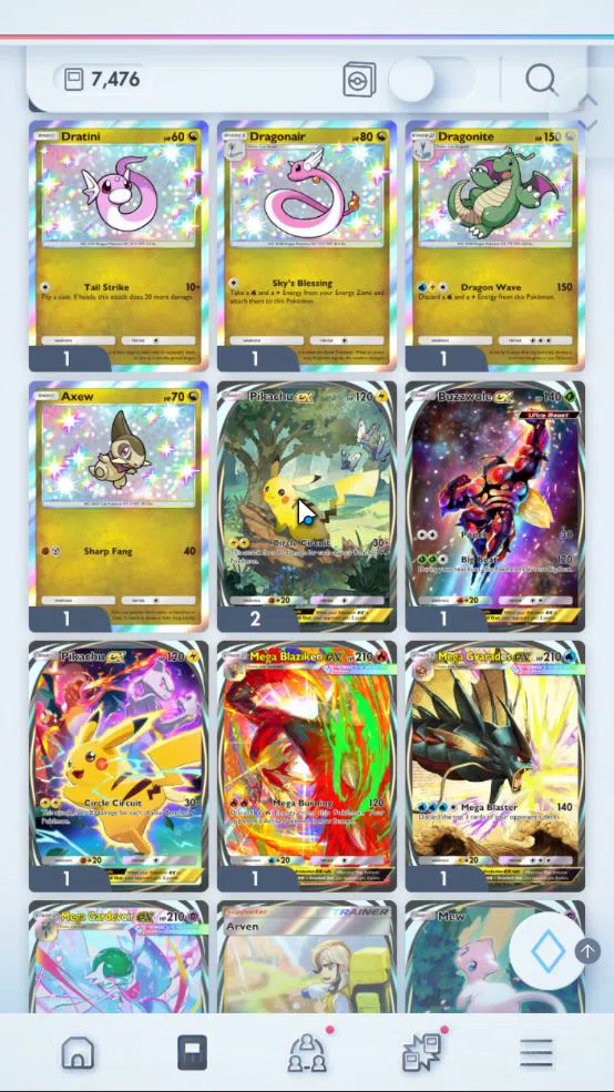 Pokémon TCG Pocket Accounts EN 7,4K Card|125 EX|2Crown (Aegislash Dupe)40Shiny image 5