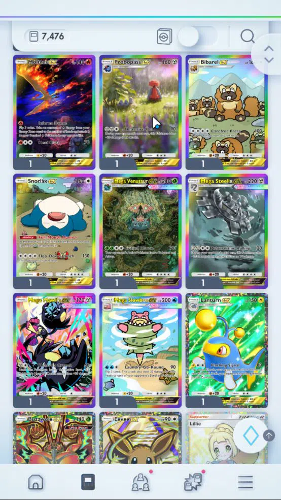 Pokémon TCG Pocket Accounts EN 7,4K Card|125 EX|2Crown (Aegislash Dupe)40Shiny image 6