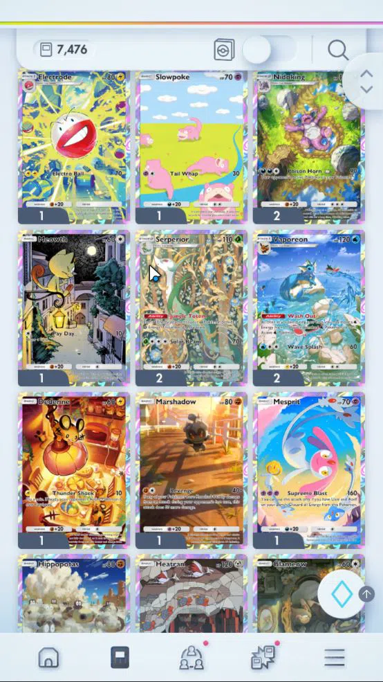 Pokémon TCG Pocket Accounts EN 7,4K Card|125 EX|2Crown (Aegislash Dupe)40Shiny image 8