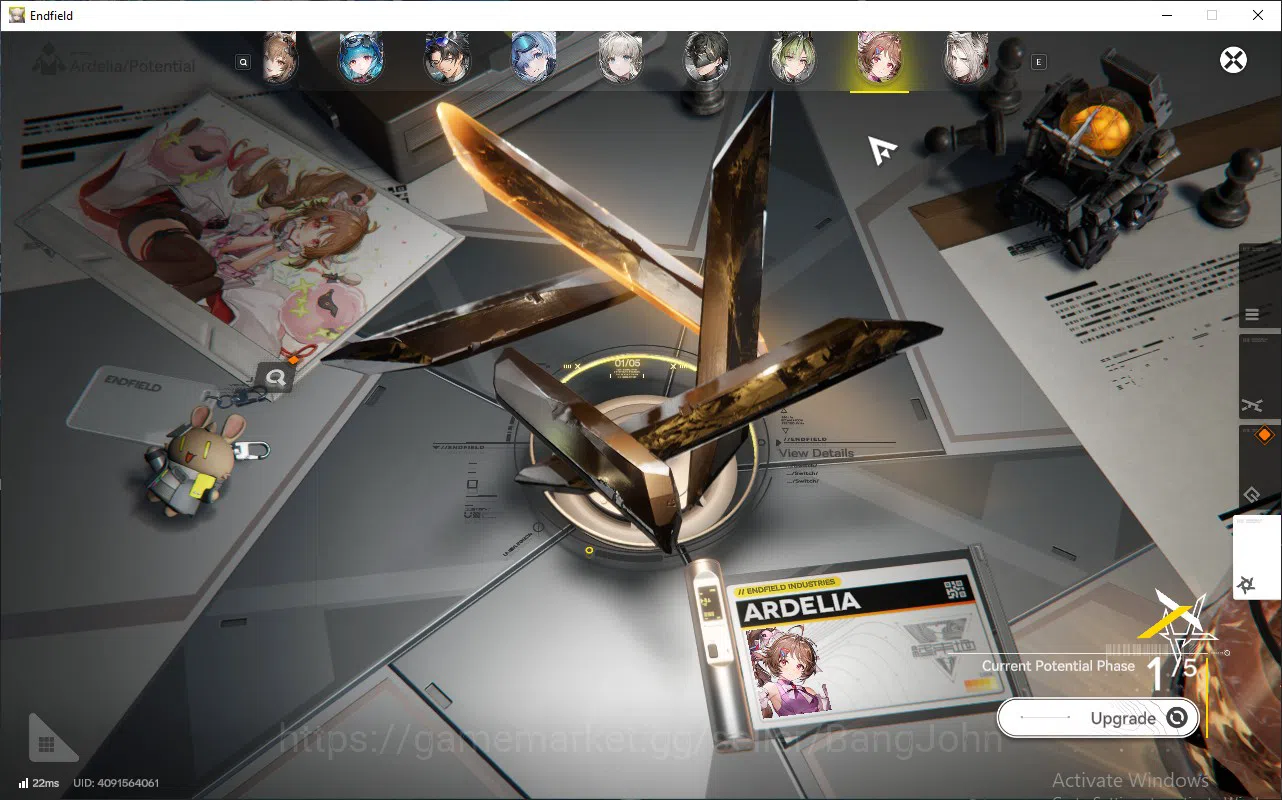 Arknights: Endfield Accounts ASIA | lv 52, Yvonne, Lastrite, Lifeng, pogra, WP 6s 9 for sign n detail Check SS AKE190B 10