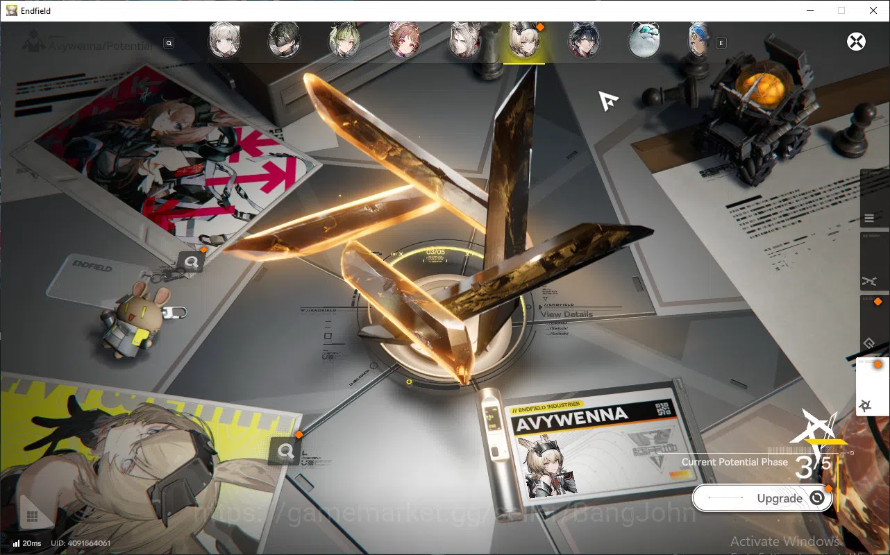Arknights: Endfield Accounts ASIA | lv 52, Yvonne, Lastrite, Lifeng, pogra, WP 6s 9 for sign n detail Check SS AKE190B 12