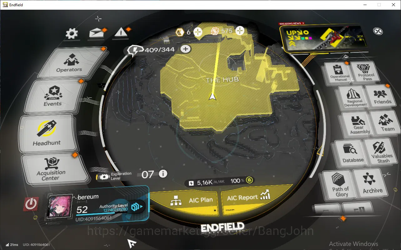 Arknights: Endfield Accounts ASIA | lv 52, Yvonne, Lastrite, Lifeng, pogra, WP 6s 9 for sign n detail Check SS AKE190B 2