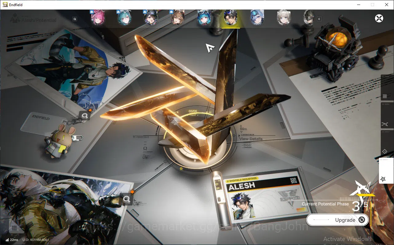 Arknights: Endfield Accounts ASIA | lv 52, Yvonne, Lastrite, Lifeng, pogra, WP 6s 9 for sign n detail Check SS AKE190B 7
