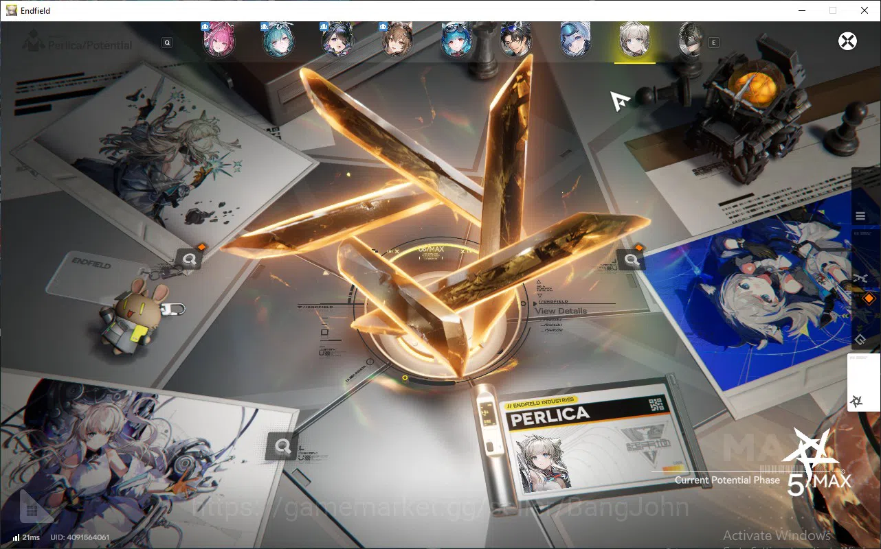 Arknights: Endfield Accounts ASIA | lv 52, Yvonne, Lastrite, Lifeng, pogra, WP 6s 9 for sign n detail Check SS AKE190B 9
