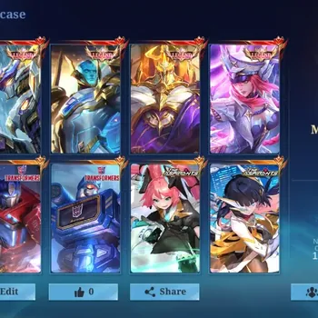 Mobile Legends: Bang Bang Accounts Collector Global|138H 558S|Mega|4 Legend|Nexus Sea Nolan|4 Aspirant|4 KOF|3 Transformer|2