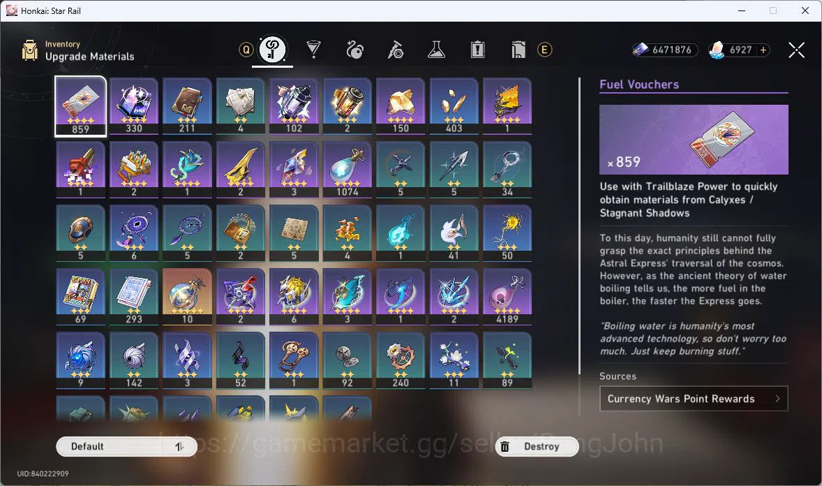 Honkai Star Rail Accounts [ASIA] TL 40 | 9 Limit | Silver Wolf | Sparkle | H image 9