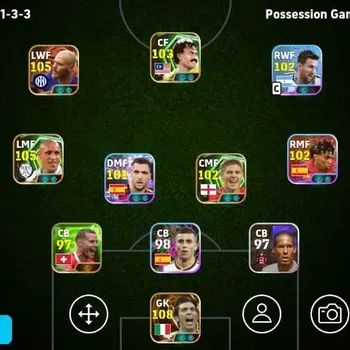eFootball Accounts Legends & Iconic Players Mobile |PW 3102|Bigtime Buffon,Dimarco|Epic