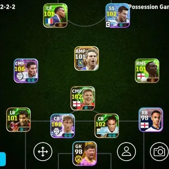 eFootball Accounts Legends & Iconic Players Mobile|PW 3106|Frank Lampard BigT'05,Jude Bellingham ShowT,Dean Huijsen