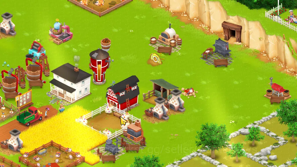 Hay Day Accounts Lvl 33 | Barn Storage 1050 - Silo Storage 525 | 15 image 2