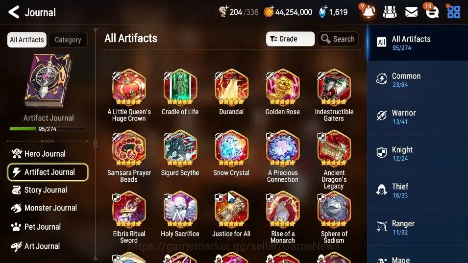 Epic Seven Accounts High-End ASIA UnVerif|18 ML(RNL,LOTScales,Zio,WOTM Tnebria,Gras)+PByblis,EAB Fumyr,Setsuka,Rinak|AUTO 10