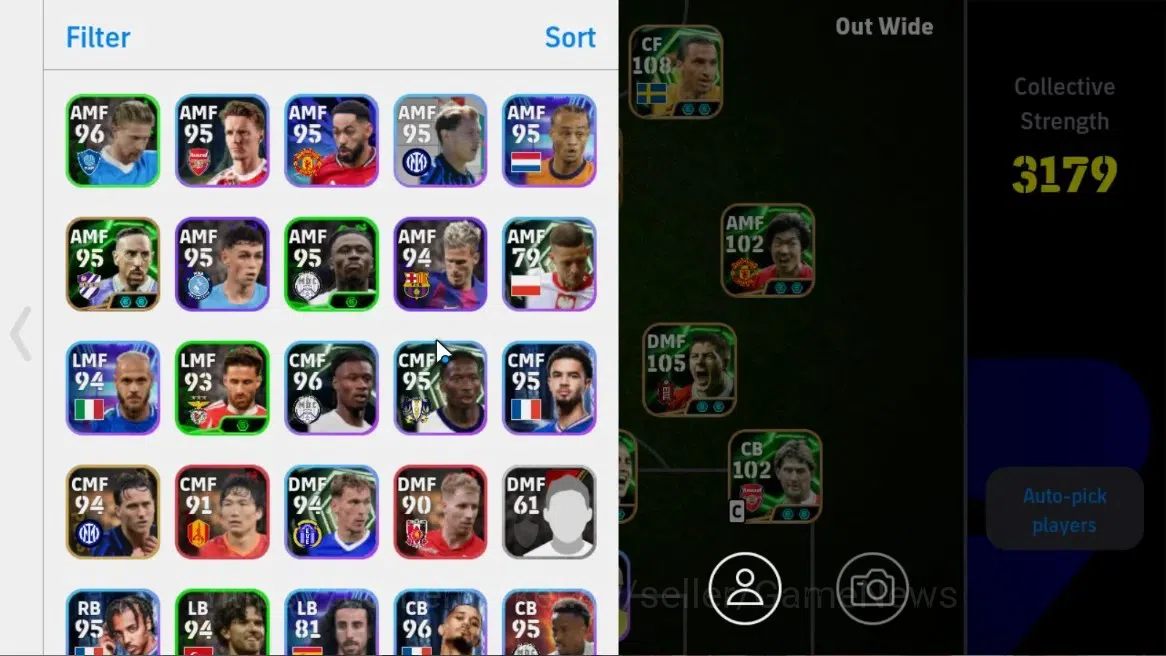 eFootball Accounts Android|BigTime Ronaldiho Gaucho,Zlatan Ibrahimovi image 3