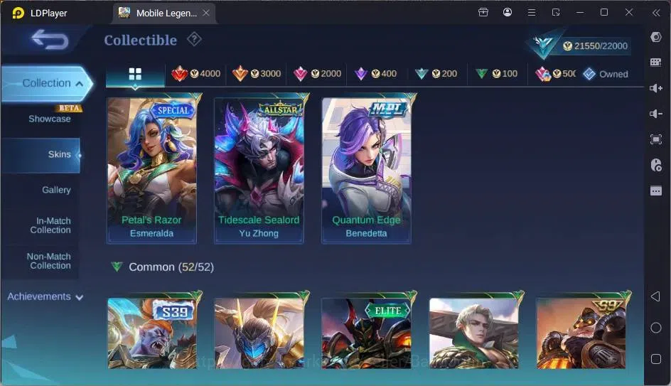 Mobile Legends: Bang Bang Accounts Global|Hero 68|Skin 79|Seasoned|KOF Chou,Karina|BL image 5