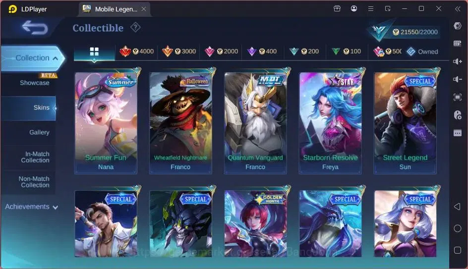 Mobile Legends: Bang Bang Accounts Global|Hero 68|Skin 79|Seasoned|KOF Chou,Karina|BL image 7