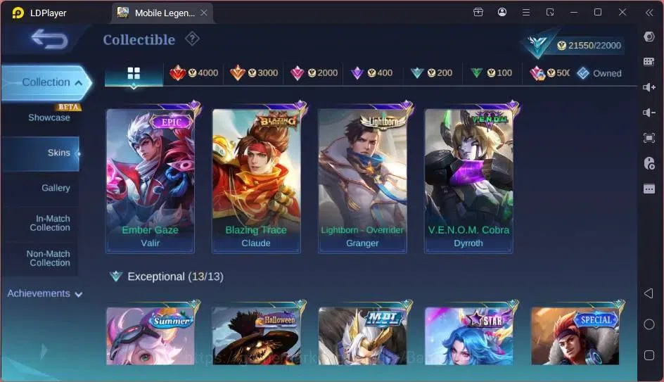 Mobile Legends: Bang Bang Accounts Global|Hero 68|Skin 79|Seasoned|KOF Chou,Karina|BL image 8