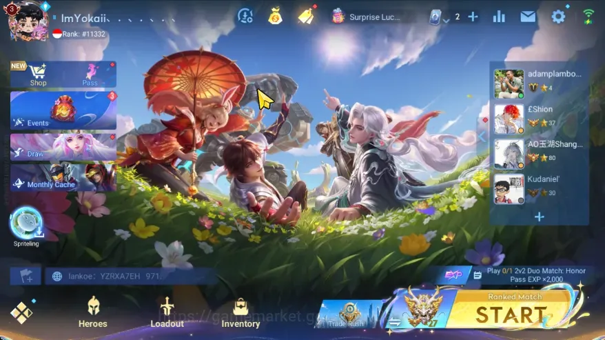 Honor of Kings Accounts Rare Skin Global | 57H 42S | LIMITED Sima Yi, LIMITED Daji| Dandadan Daji| GM GanMo| EPIC Chano 1