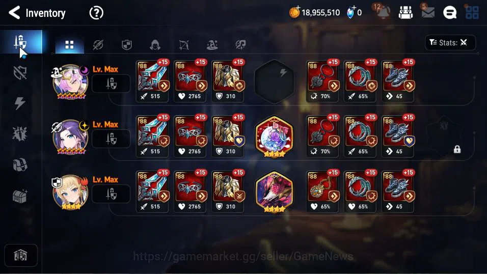 Epic Seven Accounts GLOBAL Unverif|8 ML(BArunka,LOTScales,EW Ludwig,Et image 13