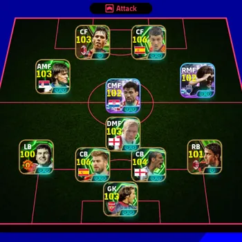 eFootball Accounts Legends & Iconic Players Android | 10+ Epic/Legendary Players | 3177 Team Strength | Strong Squad