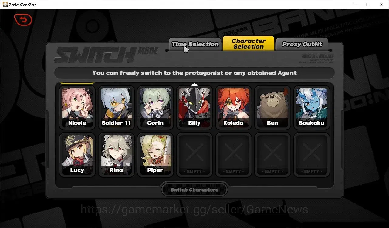 Zenless Zone Zero Accounts Others ASIA|IK 43|1 Limited|(Velina) +4 Standard (Rina,Nekomata,Soldier 11,Koleda)|2 S Bangboo|MC 4