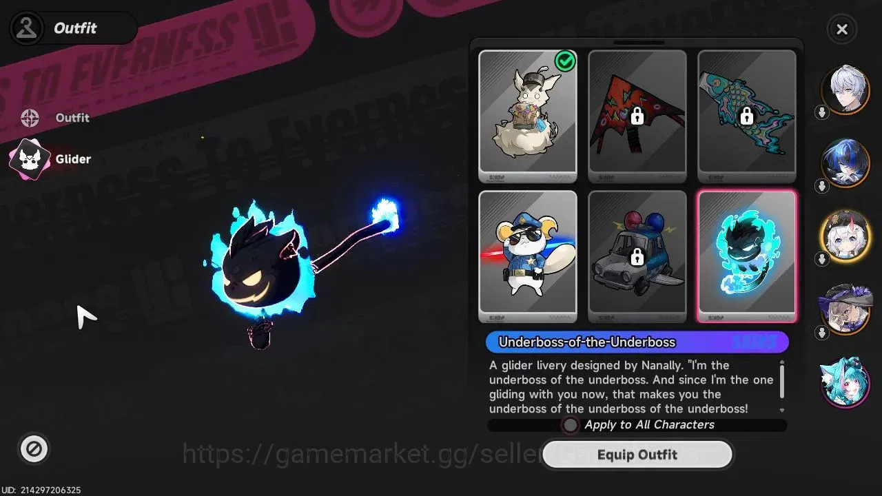Neverness to Everness Accounts GLOBAL EU|HL 17|TL 5|3 SSR Jiuyuan, Sakiri+Sign, Daffodill|3 S Arc|Phoenix Kick Skin+Glider 5
