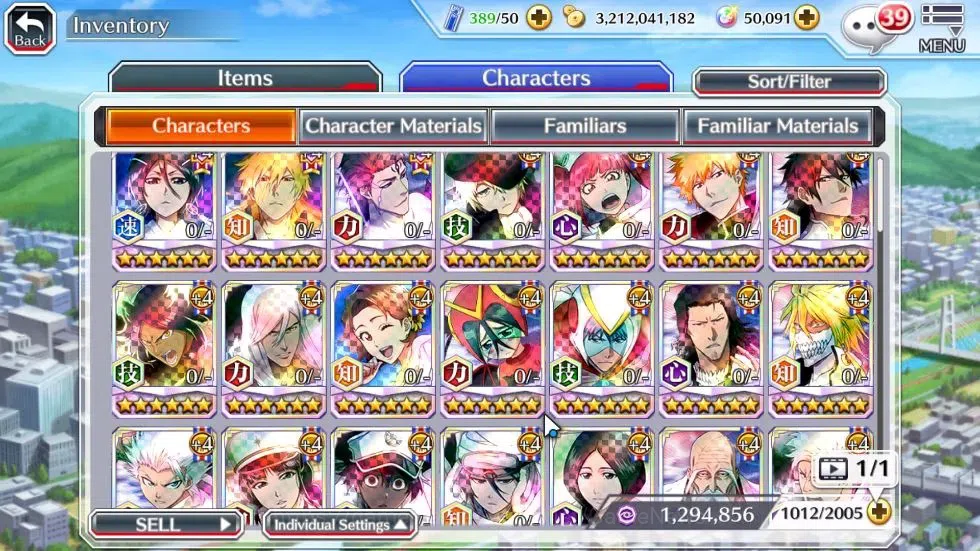 Bleach: Brave Souls Accounts [GLOBAL]50K Orb|10th Anniv[Rukia,Ichigo],TYBW26[Yu image 8