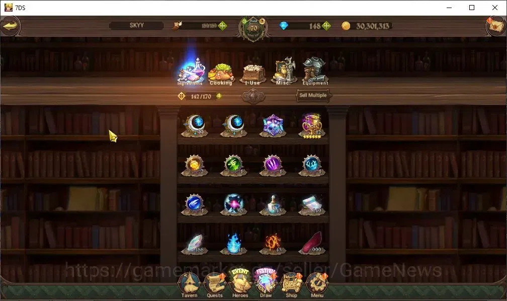 The Seven Deadly Sins: Grand Cross Accounts ASIA|3,2M CC|23 LS+148 DM|4 LR+7 UR+Collab ReZero| image 16