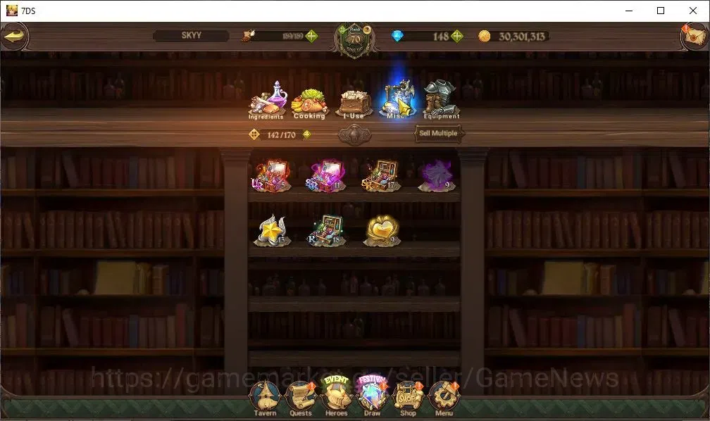 The Seven Deadly Sins: Grand Cross Accounts ASIA|3,2M CC|23 LS+148 DM|4 LR+7 UR+Collab ReZero| image 19