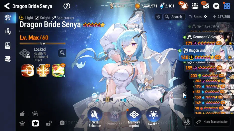 Epic Seven Accounts ASIA VERIF|14 ML(NW Luna,DB Senya,Abysal Yufine,Et image 10