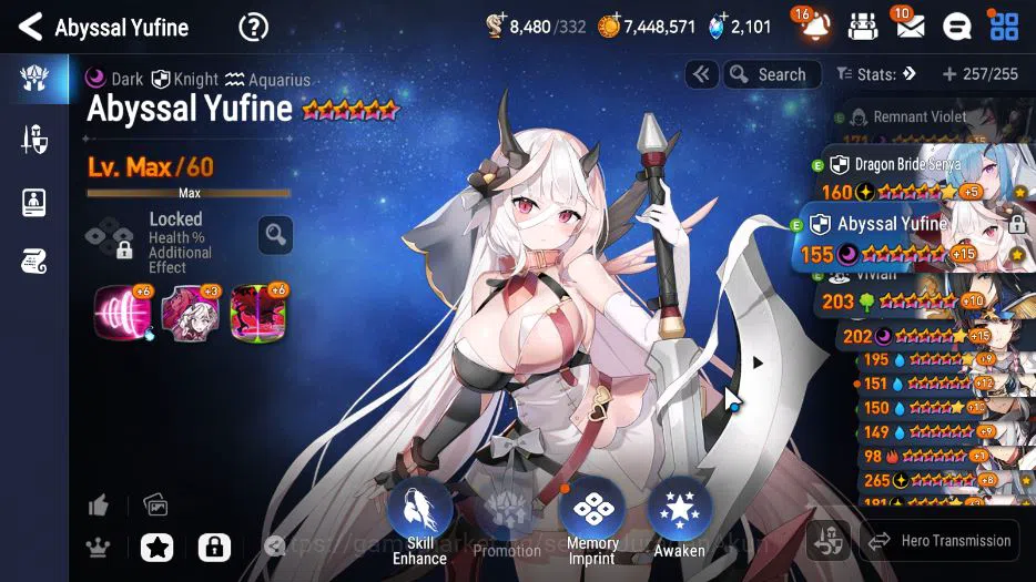 Epic Seven Accounts ASIA VERIF|14 ML(NW Luna,DB Senya,Abysal Yufine,Et image 11