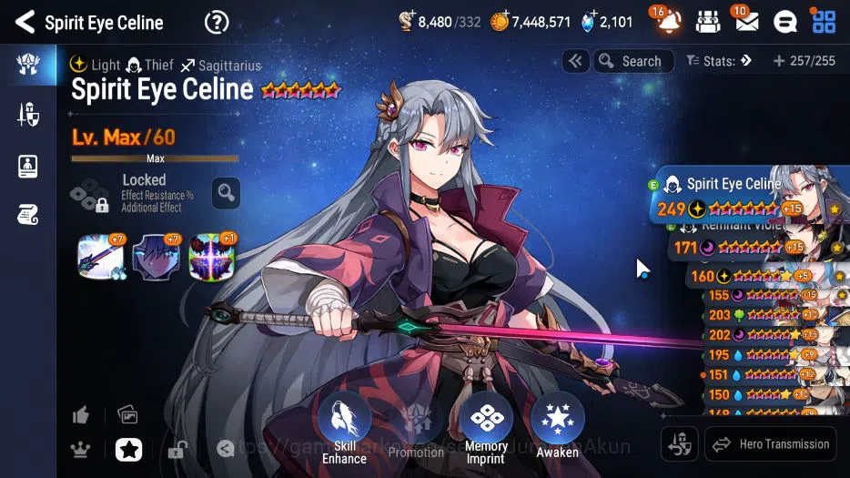 Epic Seven Accounts ASIA VERIF|14 ML(NW Luna,DB Senya,Abysal Yufine,Et image 9