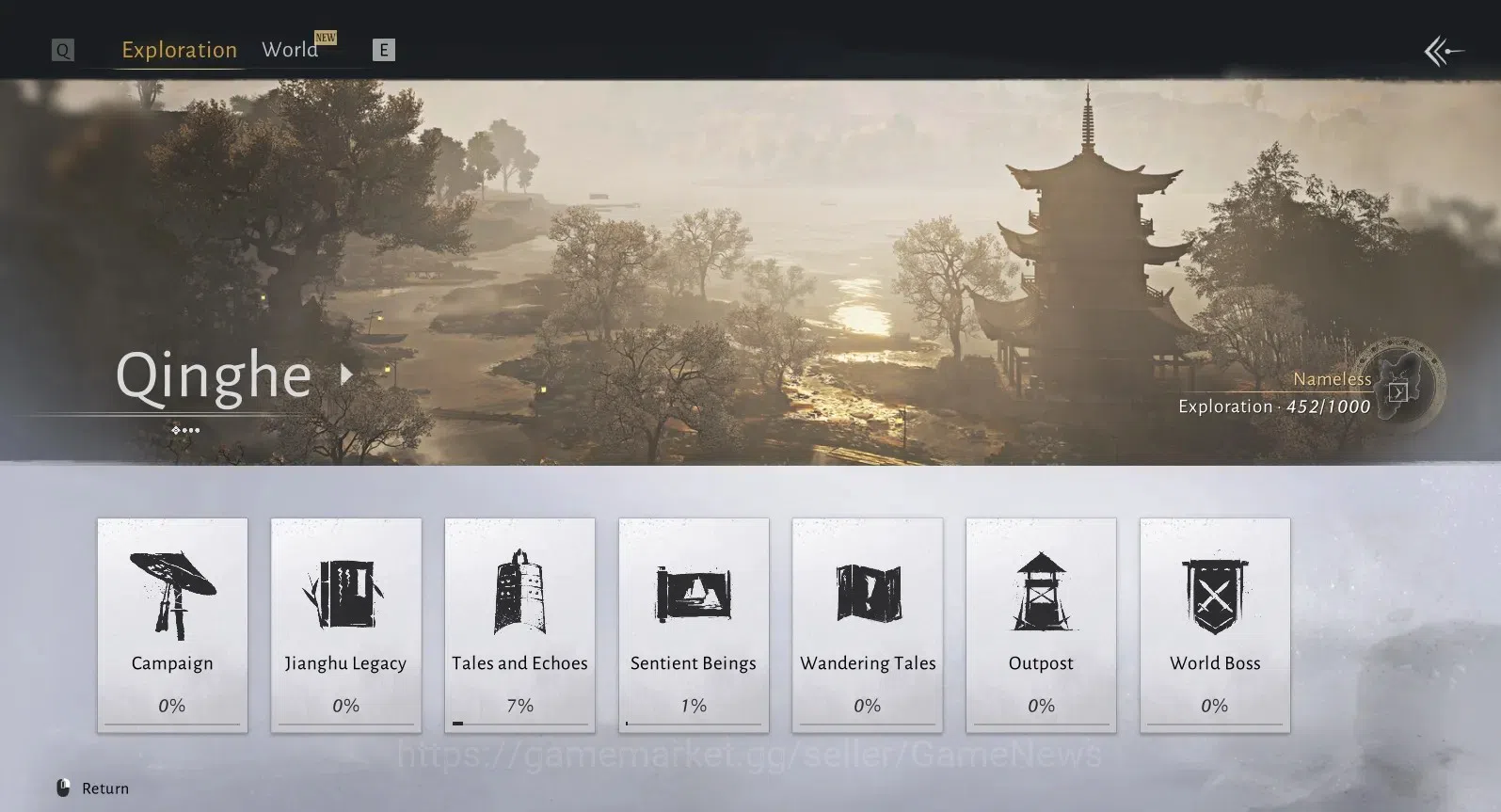 Where Winds Meet Accounts GLOBAL|Lv 5|3676 GS|2 Harmonic Core|Anthem Of Ages image 20