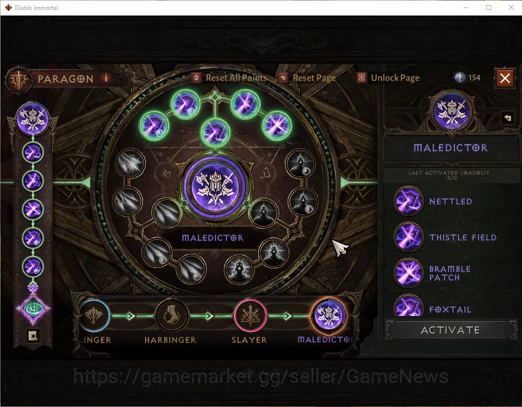 Diablo Immortal Accounts SEA-Anu|CS ON|Lv60(618)|Barbarian|CR 35k|Reso 540| image 11