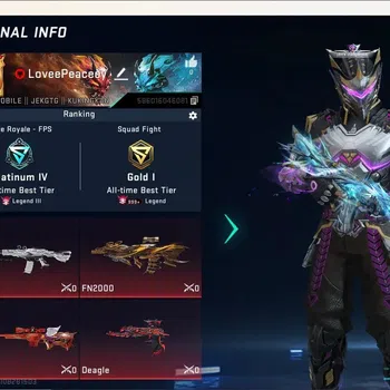 Blood Strike Accounts Collab Skin ASIA|Eternal Gun:DesertEagle|7 Collab Gun [7DS&TR]|8 Ultra Gun|Check SS BS3104B