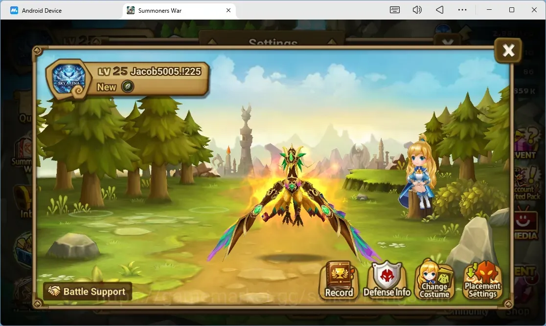 Summoners War: Sky Arena Accounts Starter GLOBAL | NB 5 TESHAR,Starter Gacha 115 12Y+160 11Y Scrool, 3 Legendary All 1