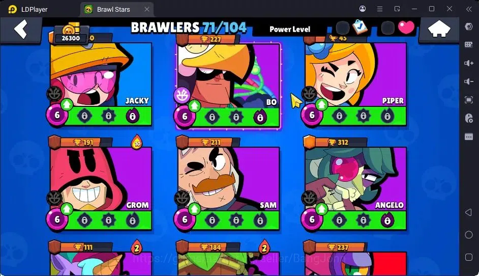 Brawl Stars Accounts Thropy 26300|71 Brawler|10 Max Hypercharge|2Hc(Poco,Rico),5Legend,14Mythic Skin|10346 Bling| ProtectOff 12