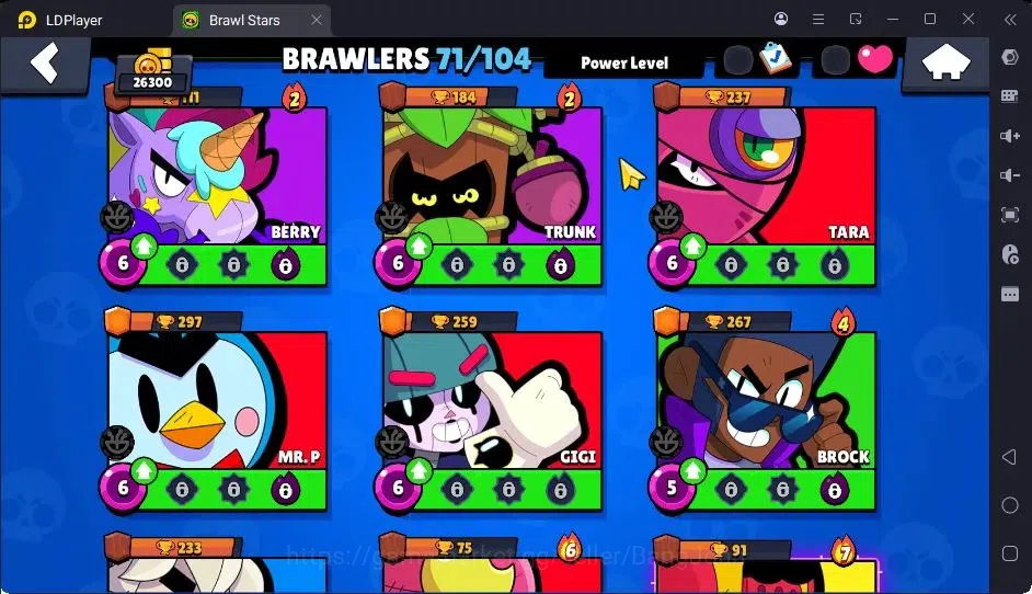 Brawl Stars Accounts Thropy 26300|71 Brawler|10 Max Hypercharge|2Hc(Poco,Rico),5Legend,14Mythic Skin|10346 Bling| ProtectOff 13