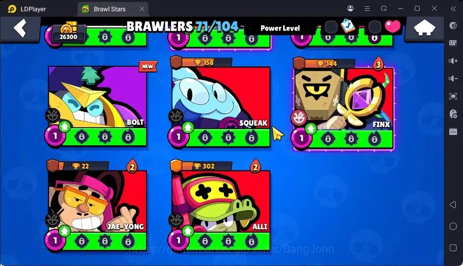 Brawl Stars Accounts Thropy 26300|71 Brawler|10 Max Hypercharge|2Hc(Poco,Rico),5Legend,14Mythic Skin|10346 Bling| ProtectOff 16
