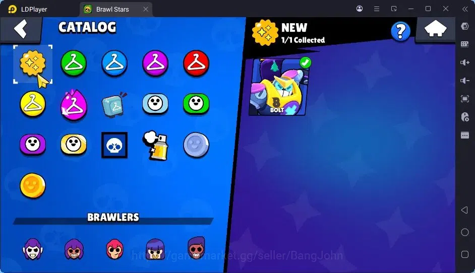 Brawl Stars Accounts Thropy 26300|71 Brawler|10 Max Hypercharge|2Hc(Poco,Rico),5Legend,14Mythic Skin|10346 Bling| ProtectOff 17