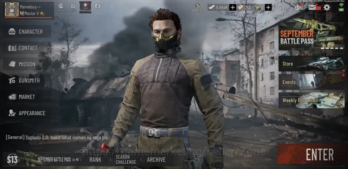 Arena Breakout Accounts High Value MOBILE|LV 30 | SV 21.4 M | CV 5 M | MG H416, GM AK-12, VS M4A1, Abomi. Vector 9 skins 1