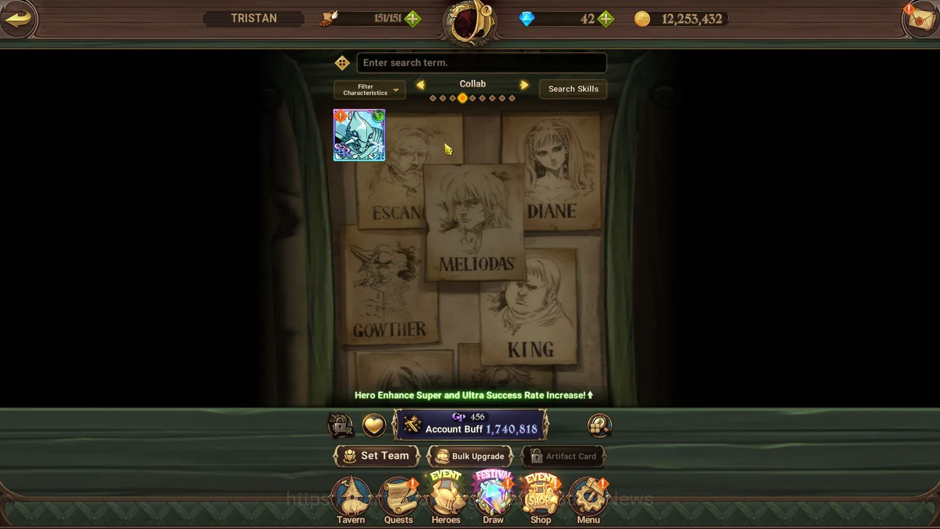 The Seven Deadly Sins: Grand Cross Accounts Global|Starter|Ch 5|1,7M CC|8 UR+Collab Overlord|T image 4