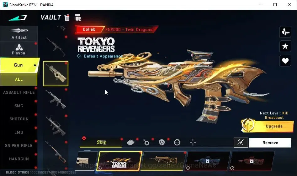 Blood Strike Accounts AMERICA|ETERNAL DEagle-Scorpius|Collab BLEACH[Tosh image 12