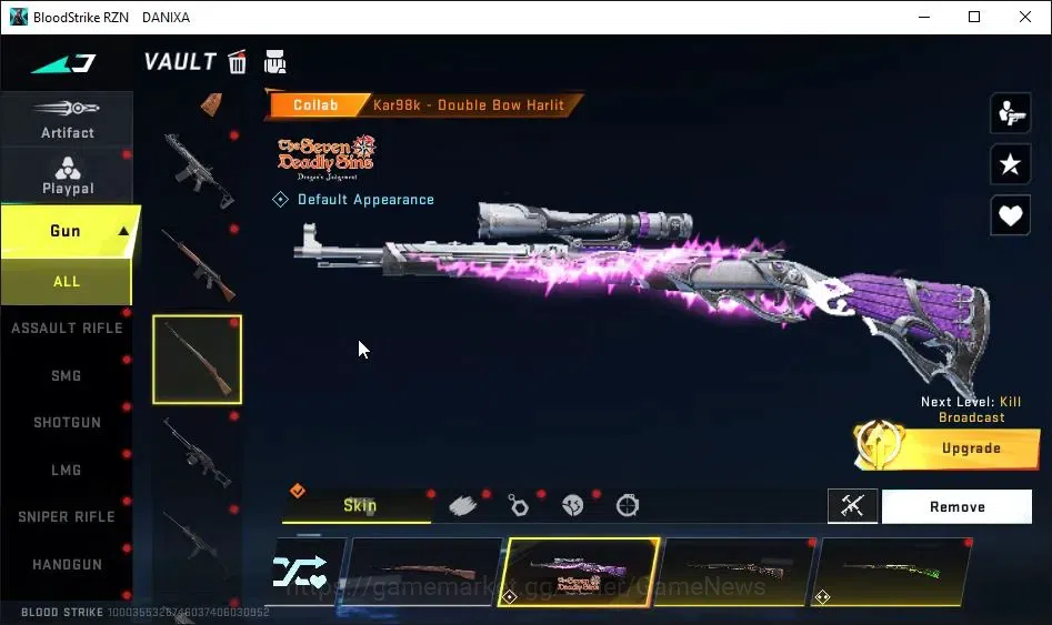 Blood Strike Accounts AMERICA|ETERNAL DEagle-Scorpius|Collab BLEACH[Tosh image 14