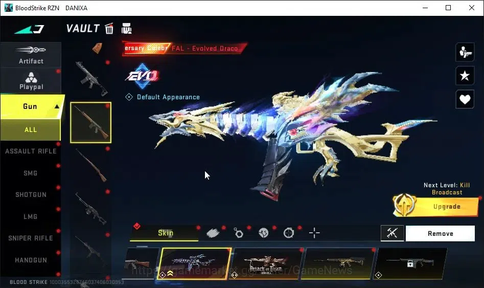 Blood Strike Accounts AMERICA|ETERNAL DEagle-Scorpius|Collab BLEACH[Tosh image 15