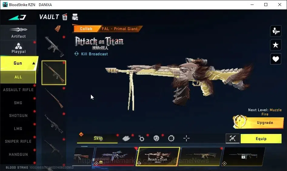 Blood Strike Accounts AMERICA|ETERNAL DEagle-Scorpius|Collab BLEACH[Tosh image 16