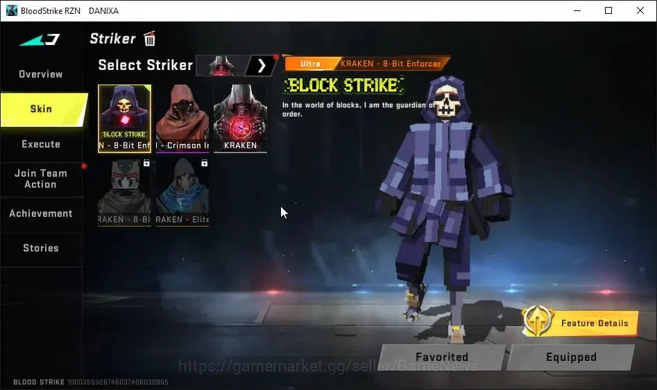 Blood Strike Accounts AMERICA|ETERNAL DEagle-Scorpius|Collab BLEACH[Tosh image 19