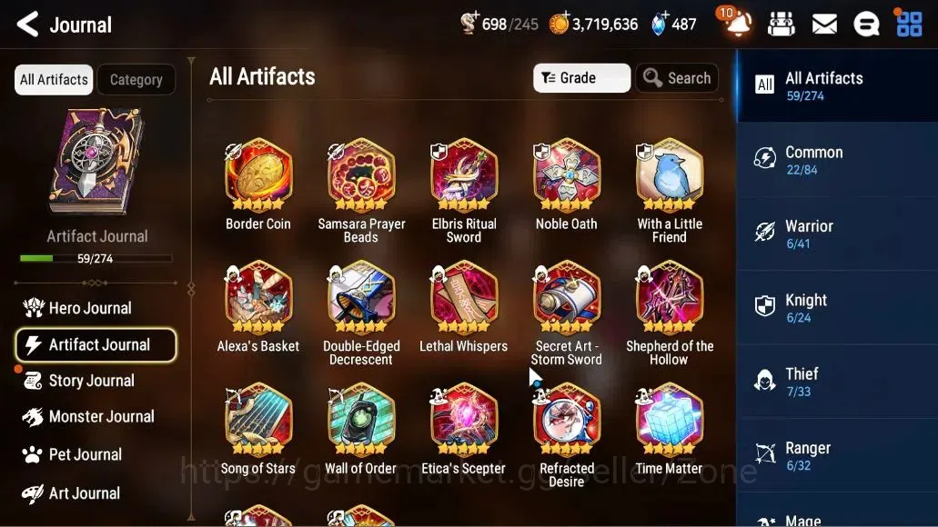 Epic Seven Accounts High-End Global Unverif|NewEra|5 ML(LOTScales,Har setti,WOTMere Tenebria,Etc)+Abyss Fumyr,Landy|Abyss 10