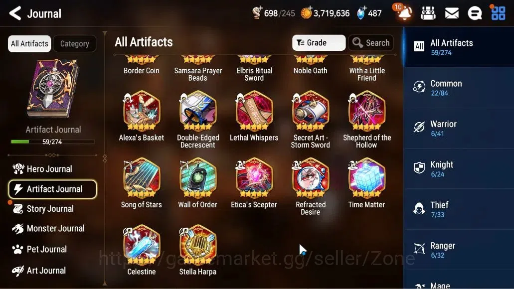 Epic Seven Accounts High-End Global Unverif|NewEra|5 ML(LOTScales,Har setti,WOTMere Tenebria,Etc)+Abyss Fumyr,Landy|Abyss 11
