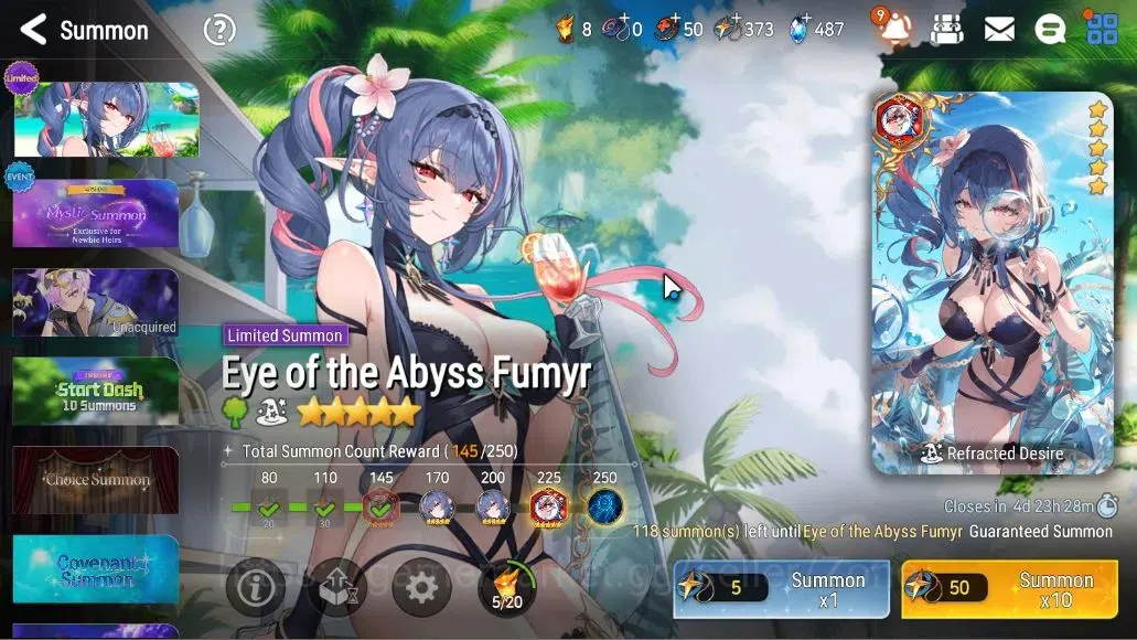 Epic Seven Accounts High-End Global Unverif|NewEra|5 ML(LOTScales,Har setti,WOTMere Tenebria,Etc)+Abyss Fumyr,Landy|Abyss 19