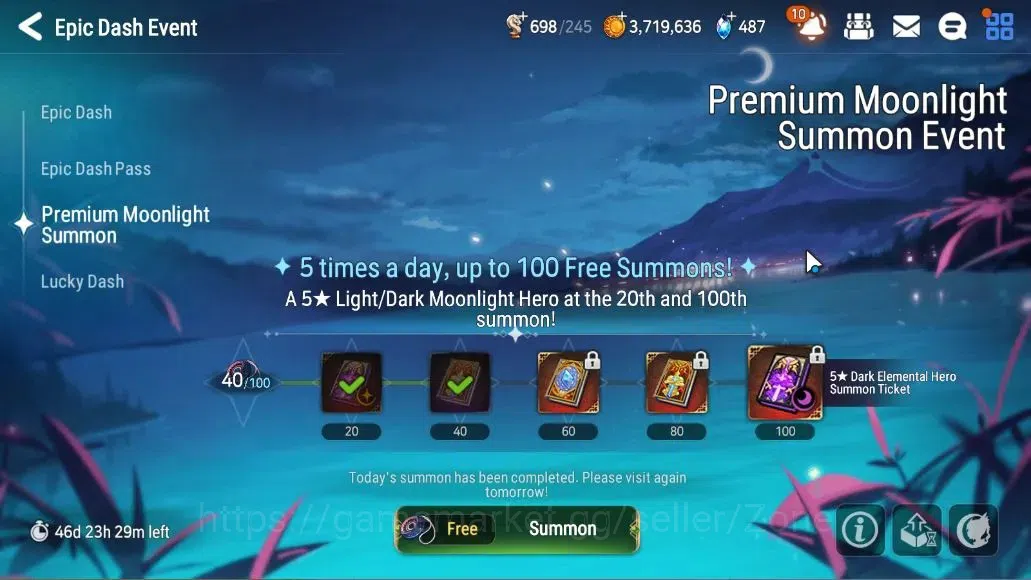 Epic Seven Accounts High-End Global Unverif|NewEra|5 ML(LOTScales,Har setti,WOTMere Tenebria,Etc)+Abyss Fumyr,Landy|Abyss 5